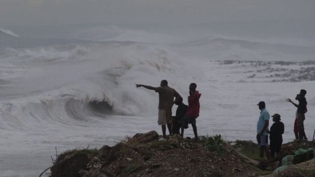 Jamaica too has been feeling the effects of Hurricane Matthew