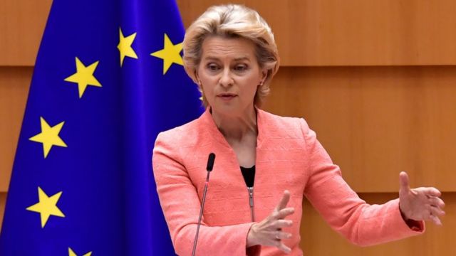 Avrupa Komisyonu Başkanı Ursula Von der Leyen: Türkiye&#39;nin komşularını tehdit etmesini hiçbir şey haklı kılamaz - BBC News Türkçe
