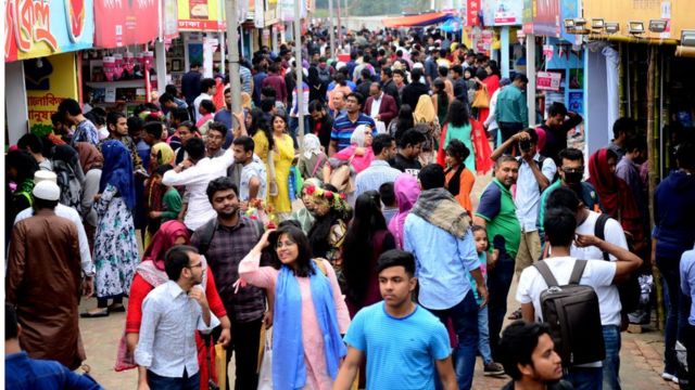 ২০১৯ সালে বইমেলা প্রাঙ্গণ