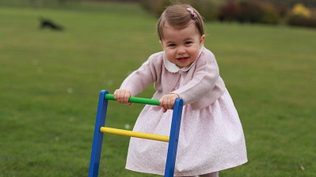 Princess Charlotte celebrates her first birthday - CBBC Newsround