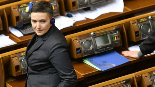 Надежда Савченко в Раде