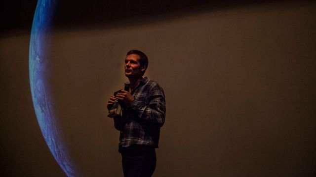 Christophe Galfard en el Hay Festival Querétaro.