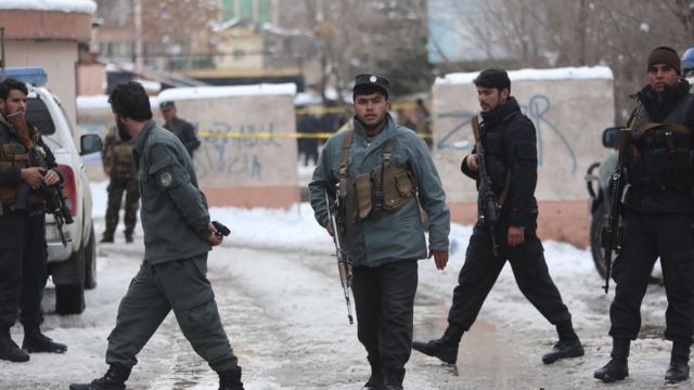 Bom bunuh diri di Kabul