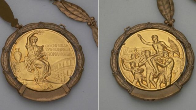 Deux côtés de la médaille olympique de 1960
