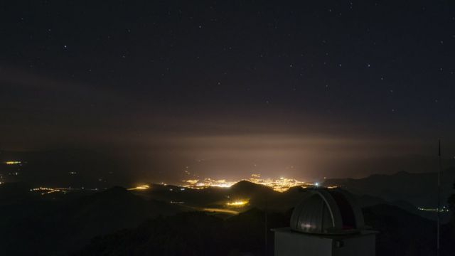 Vista do Laboratório Nacional de Astronomia (LNA), localizado em Itajubá, em Minas Gerais