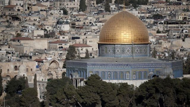 以色列巴勒斯坦冲突：古城耶路撒冷为何如此神圣？(photo:BBC)