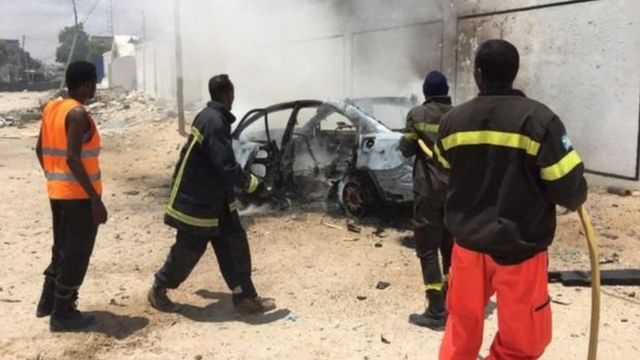 Ibisasu vyinshi vyatewe aherekeza ku kibuga c'indege