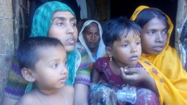 রোহিঙ্গা পরিবার