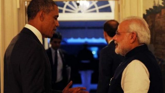 ओबामा और मोदी