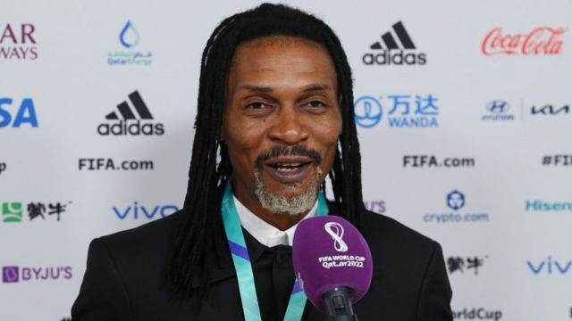 Rigobert Song, l'entraineur des Lions indomptables du Cameroun