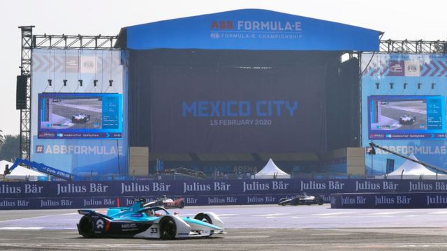 Carrera de Fórmula E celebrada en México.