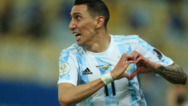 আর্জেন্টিনার কোপা আমেরিকা জয়ের নায়ক ডি মারিয়া