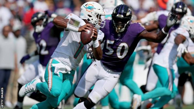 NFL week 10 recap - Bucs upset by Washington, Panthers stun Cardinals -  Live - BBC Sport