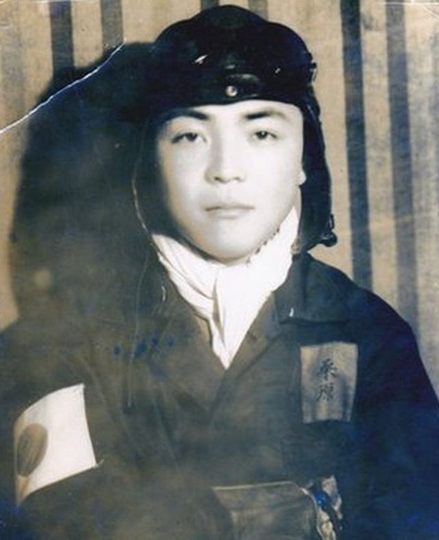 当時17歳の桑原敬一さんは神風特攻隊に加わるよう命じられたとき、「頭から血が引いた」と振り返る