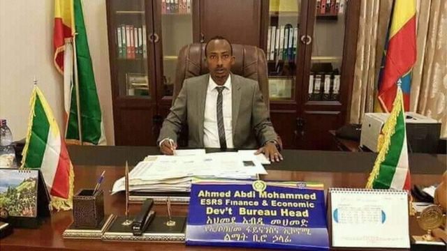 Pirezidantii haaraa naannoo Somaalee Ahimad Abdii Mohammad