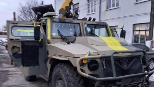 Трофейні "Тигри" з'явилися і в українській армії на південному та Харківському напрямках