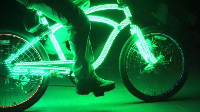 glow bike lights