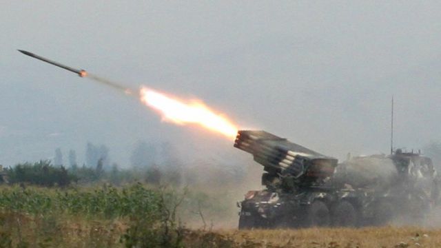 Обстрел Цхинвали