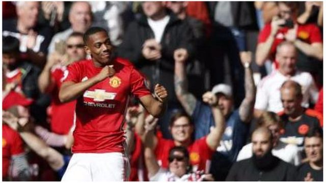 Anthony Martial ariko arigina igitego ca mbere