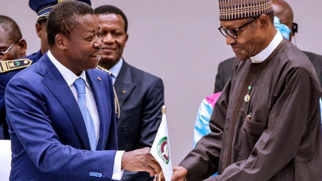Buhari ati aarẹ ilẹ Togo