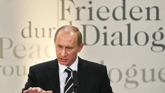 Виступ Путіна 10 лютого 2007 на Мюнхенській безпековій конференції