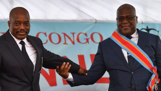 Felix Tshisekedi et Joseph Kabila