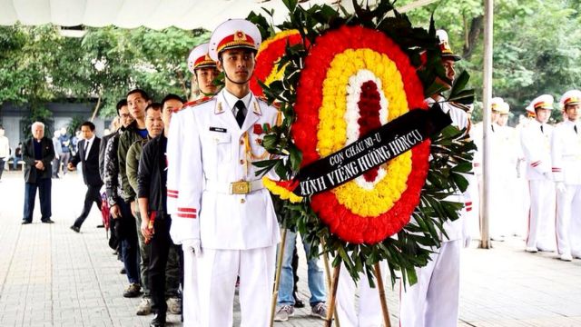 Tang lễ tướng Nguyễn Trọng Vĩnh được tổ chức 'chu đáo, đầy đủ' - BBC News  Tiếng Việt