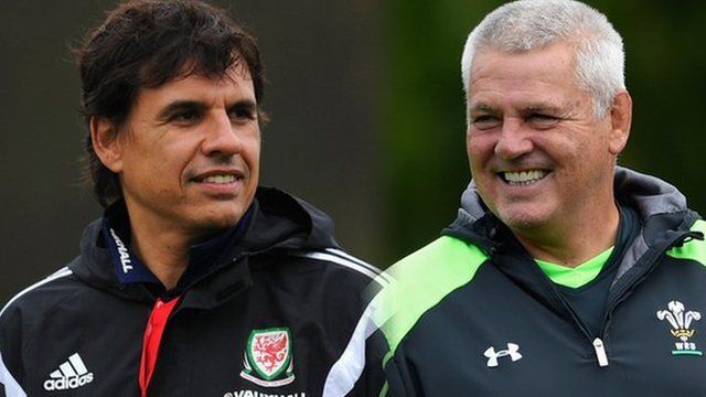 Chris Coleman and Warren Gatland
