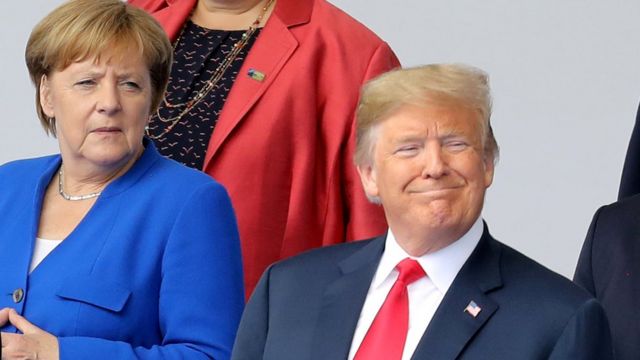 Merkel ve Trump