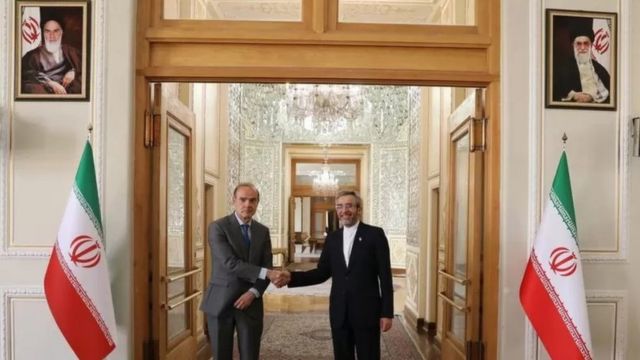 علی باقری کنی طرف گفتگوی انریکه مورا در تهران بود