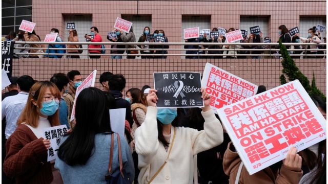 武汉肺炎 香港罢工护士的内疚 恐惧与不安 c News 中文