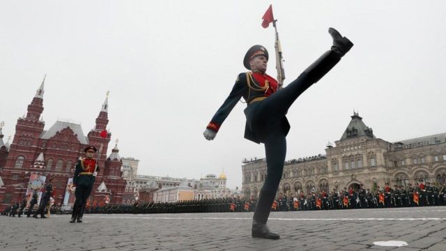 Парад на Червоный площі