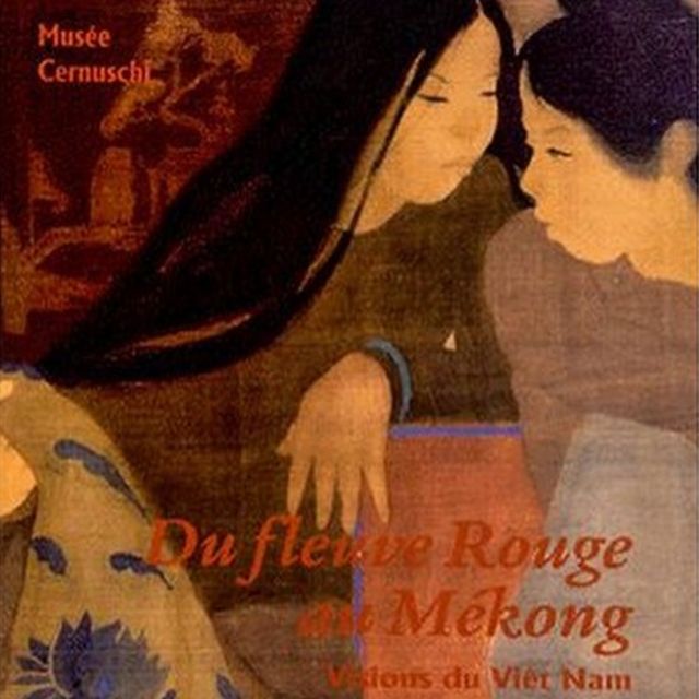 Bìa một cuốn sách nghệ thuật Việt Nam tại Pháp có đóng góp của chị Loan de Fontbrune