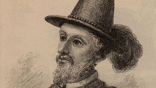 Grabado de Juan Ponce de León