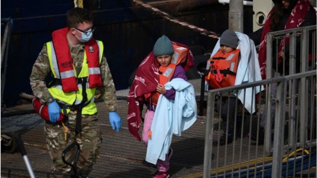 Children of asylum seekers