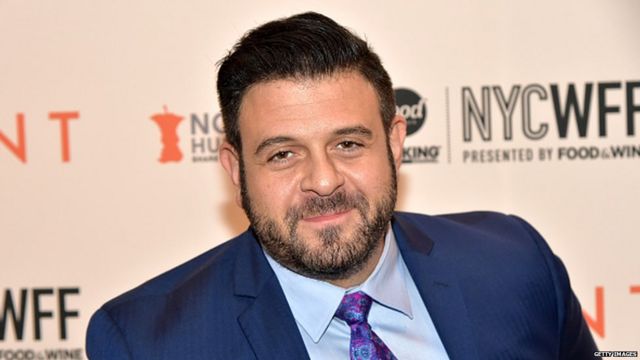 Adam Richman Health Concerns Did Not Stop Man V Food Bbc News