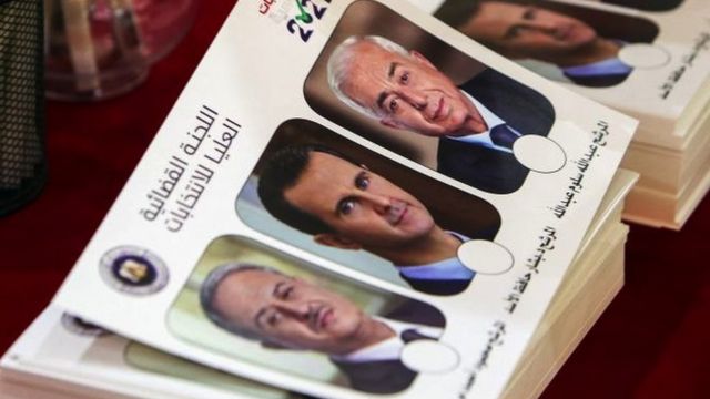 كيف تفاعلت مواقع التواصل مع فوز الأسد بفترة رئاسة رابعة؟
