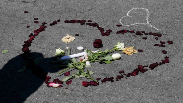 Homenagem em Nice