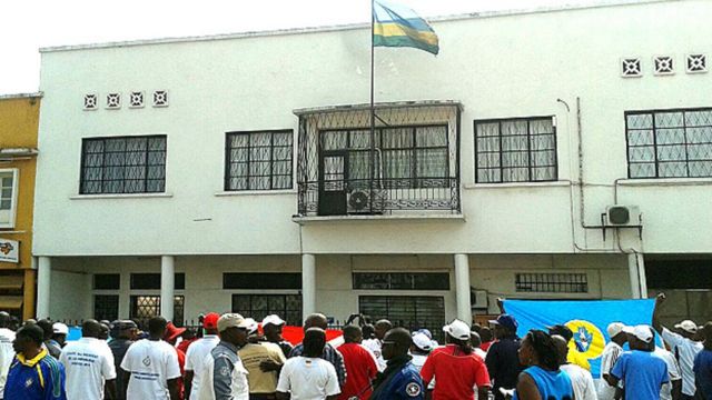 Burundi protest against Rwanda and MAPROBA