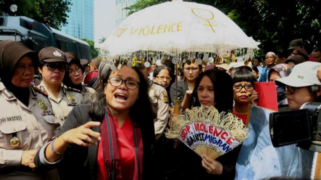 Unjuk rasa anti Raja Salman