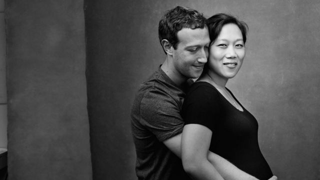 Mark Zuckerberg y Priscilla Chan