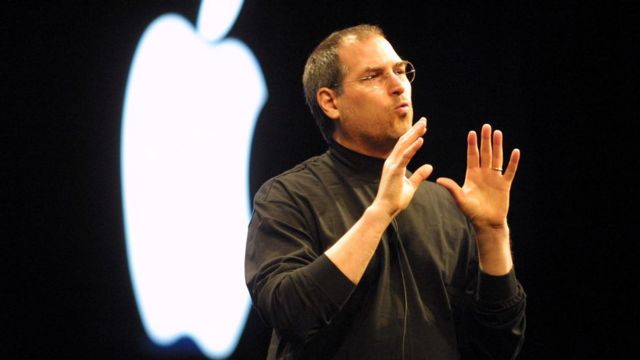 Steve Jobs en enero de 2001