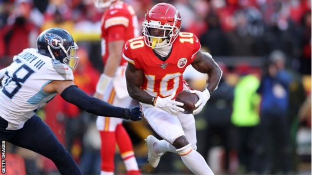 Super Bowl 2020: Kansas City Chiefs' Tyreek Hill targeting Olympics - BBC  Sport