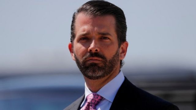 Donald Trump Jr: President Donald Trump oldest son tests positive for ...