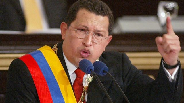 Hugo Chávez en 2003.