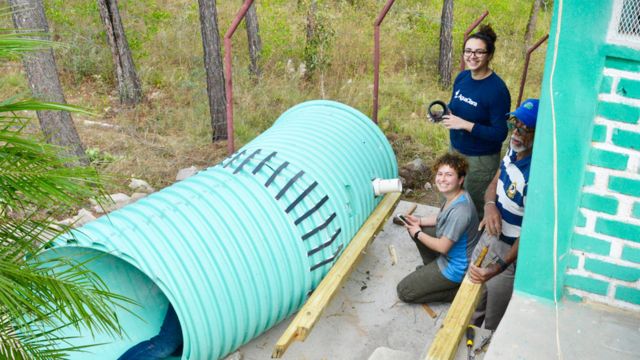 Estudiantes de Cornell en Honduras