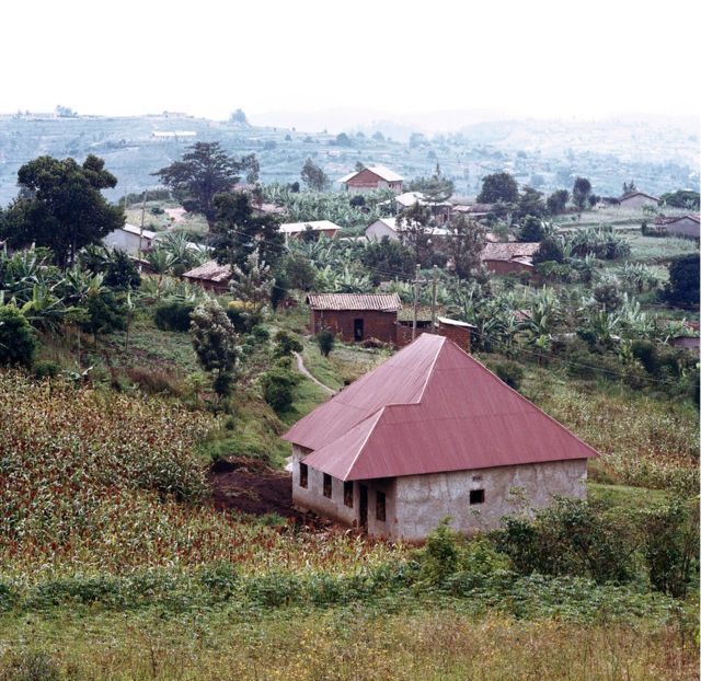 Landscape view of Rwanda