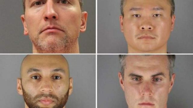 George Floyd'un öldürülmesiyle suçlanan polis memurları