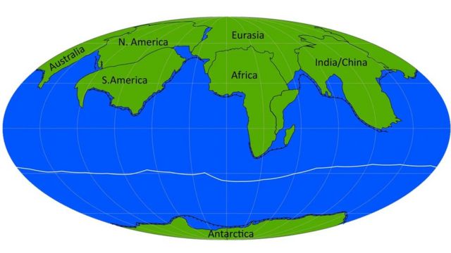 Próximo supercontinente pode se formar quando Oceano Pacífico desaparecer