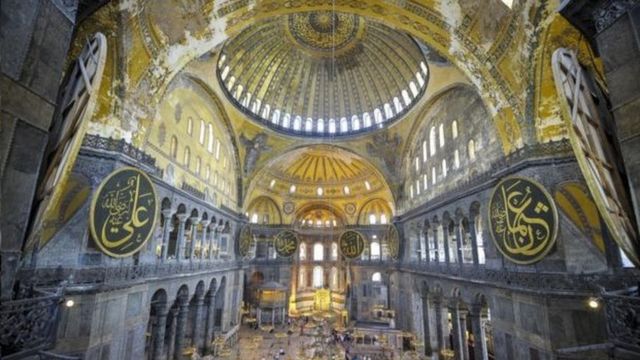 土耳其圣索菲亚大教堂从博物馆变成清真寺各方深表关注 c News 中文